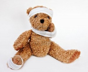 Injured Bear