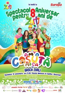 Zurli - poster aniversar am o casuta 70x100