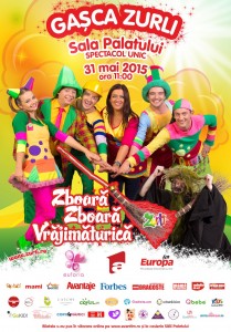 Zurli - poster Craciun Cluj 70x100