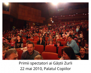 primul spectacol Zurli
