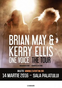 Brian May si Kerry Ellis_Bucuresti
