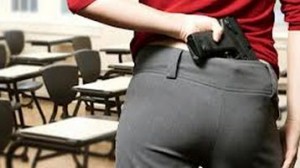 Ancheta la un liceu vizand "dreptul profesorului de a purta arma in scoala"