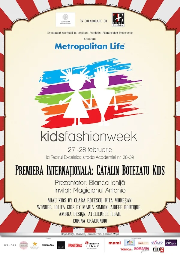 Kids Fashion Week Bucuresti 2016
