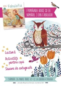 La inceput de primavara, Fabulafia 3 iese in lume la libraria Kyralina!