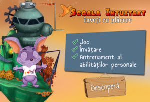 Jocuri educationale pentru copiii de clasa I si a II-a pe noua platforma www.scoalaintuitext.ro