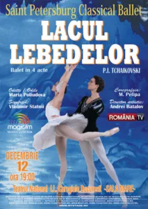 “Lacul lebedelor”, pe 12 decembrie la TNB de Compania de balet clasic din Sankt Petersburg