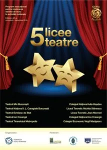 Tinerii merg din nou la teatru. Incepe 5 licee - 5 teatre