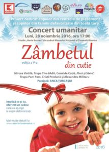 Campania umanitara „Zambetul din cutie” 2016: Cadouri de Craciun in cutii de pantofi pentru 8.000 de copii nevoiasi