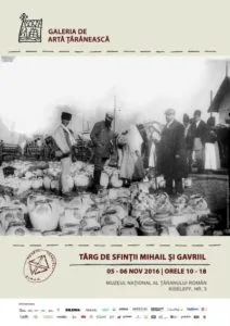 Targ de Sfintii Mihail si Gavriil la Muzeul National al Taranului Roman