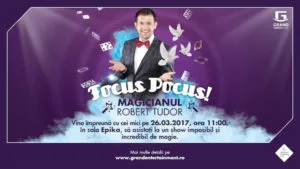 Focus Pocus, un spectacol imposibil si incredibil de magie pentru copii