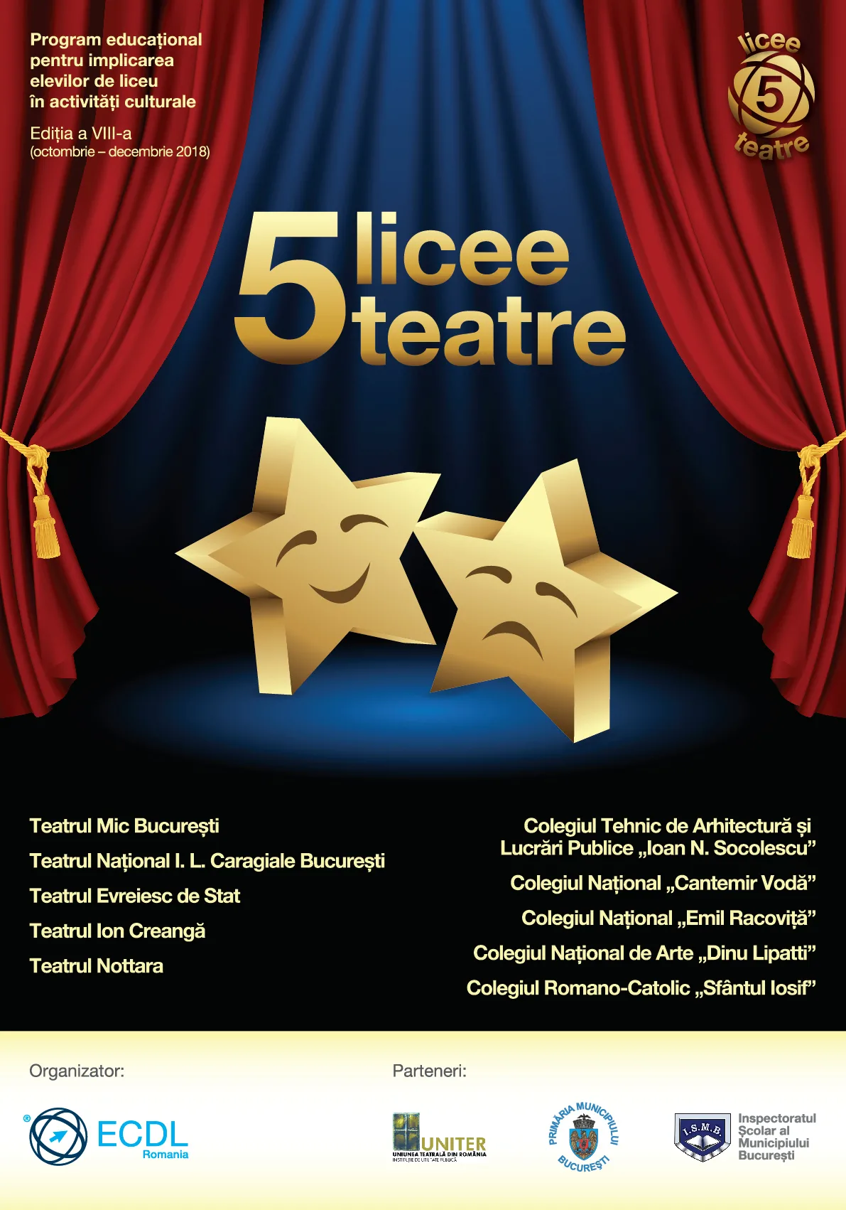 2018_5Licee-5Teatre_Poster