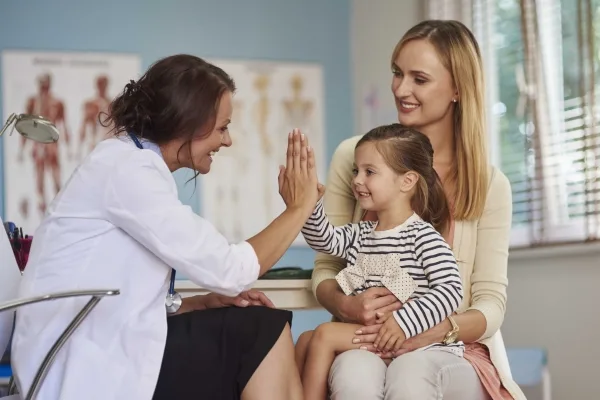 copii la doctor