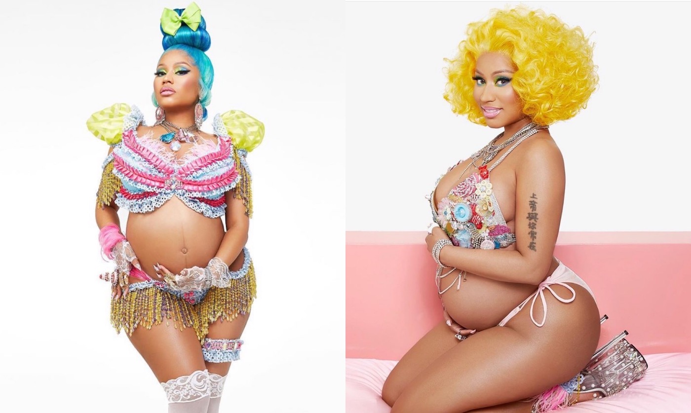 Nicki-Minaj-baby-bump-pregnant