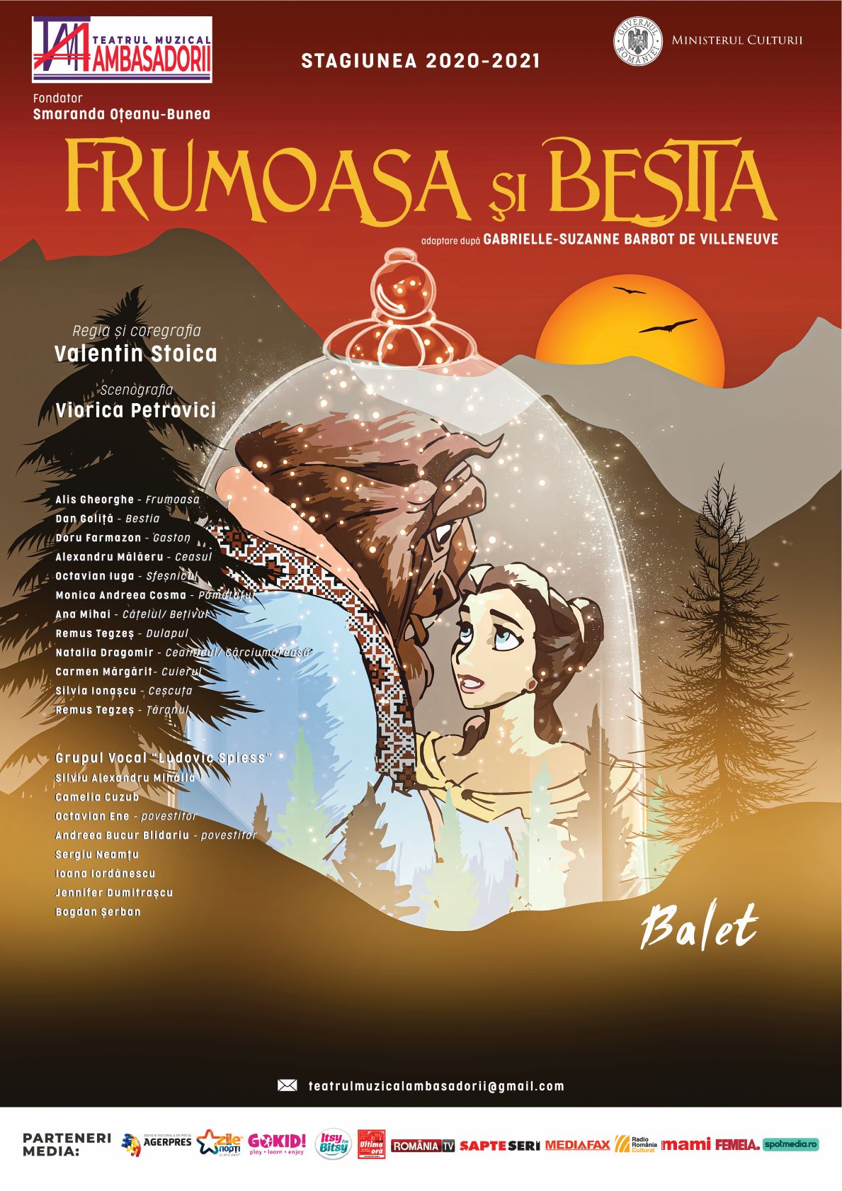 Afis_Frumoasa si Bestia_TMA_iulie