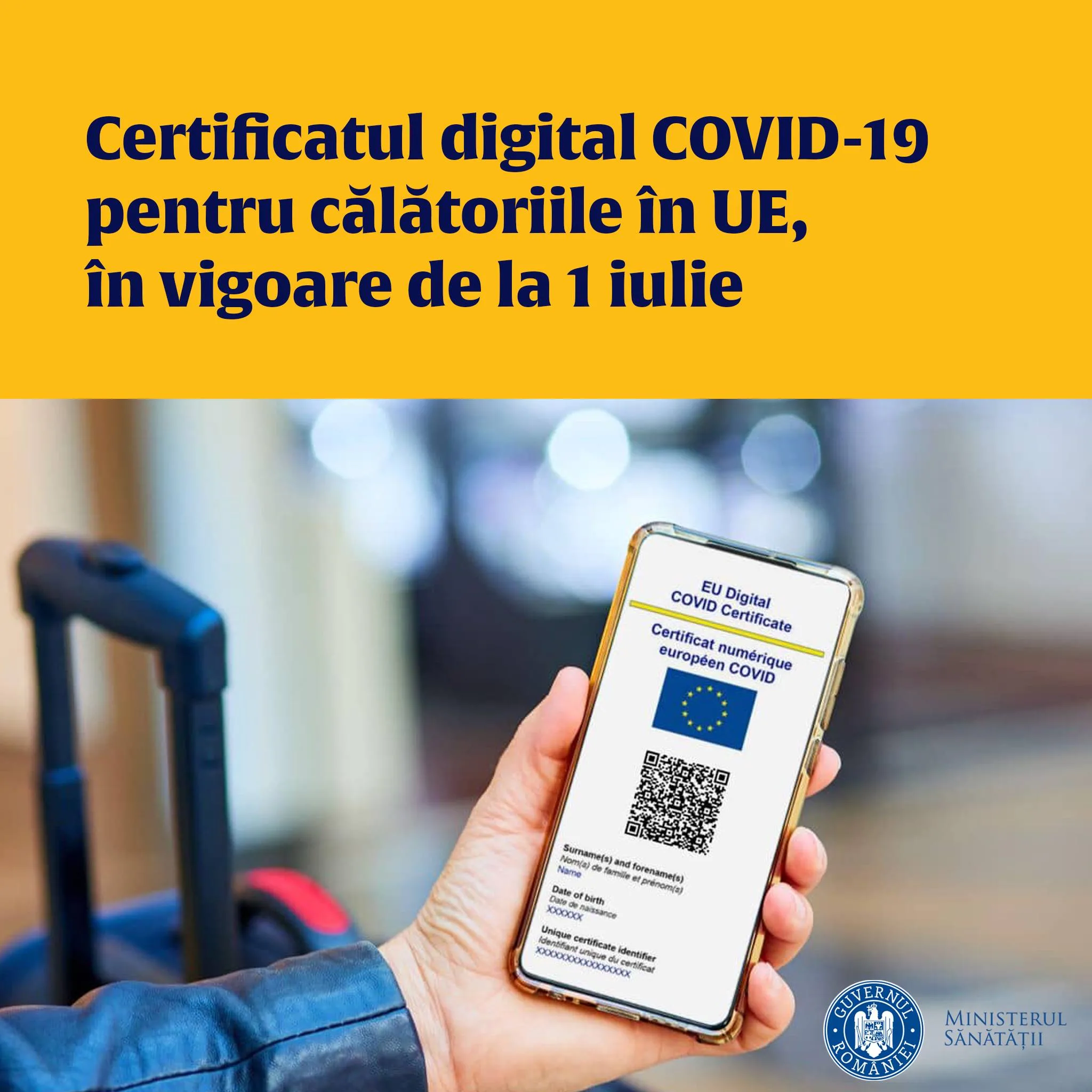 certificat digital covid