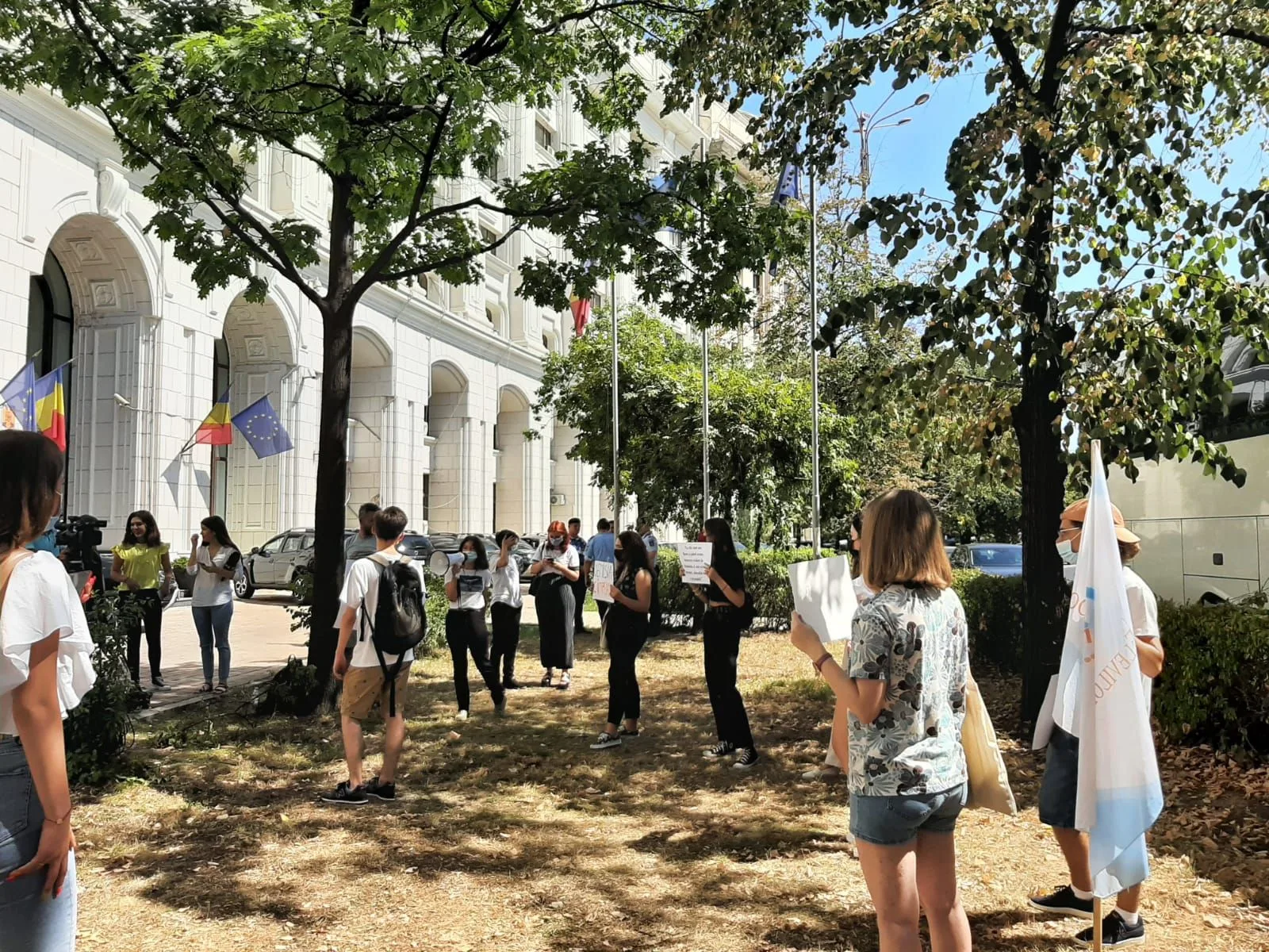 protest elevi