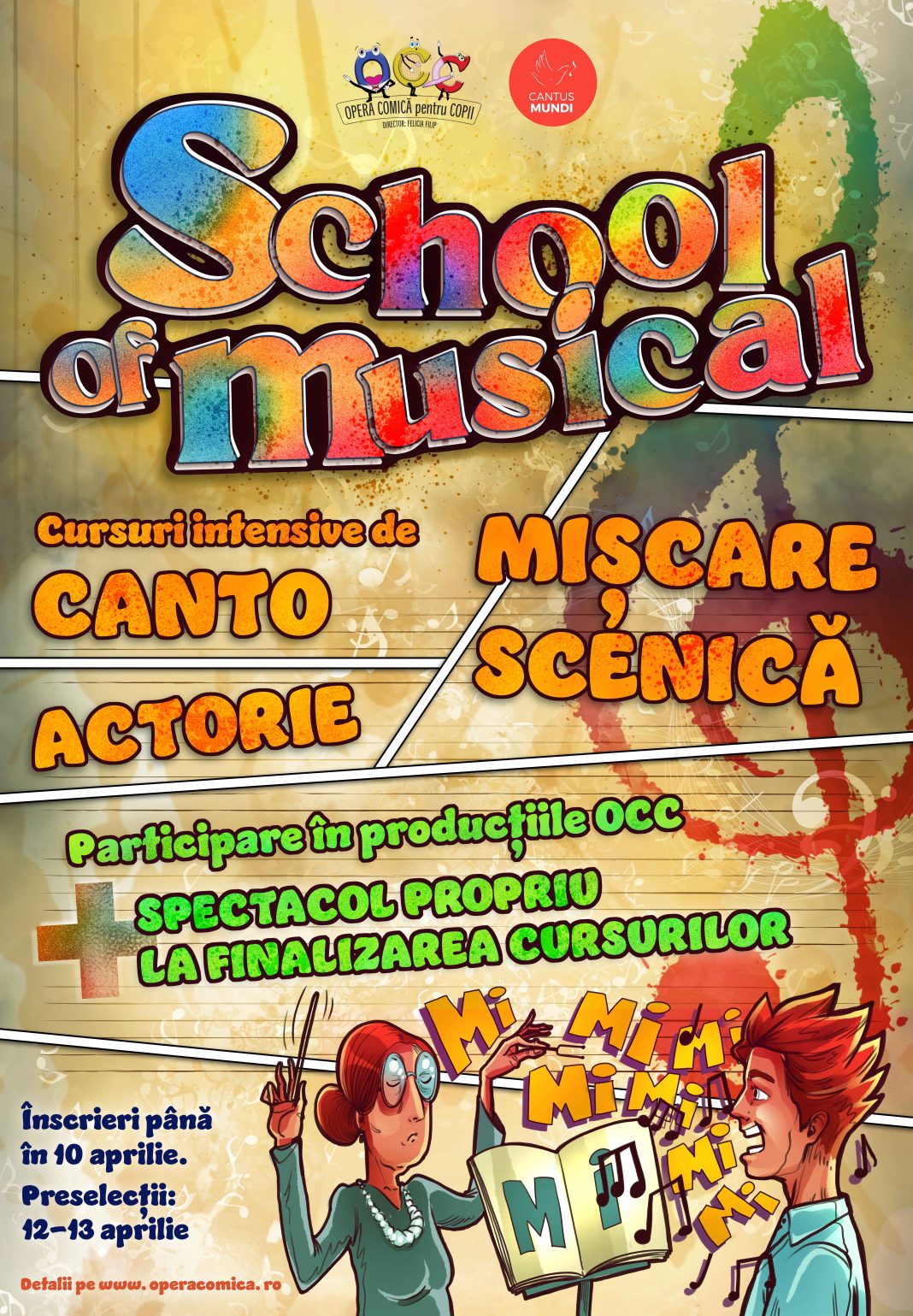 Proiect unic în România. Preselecții pentru „School of Musical”, pentru copiii care vor face performanță în spectacole de musical