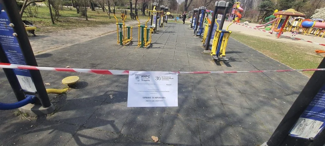 ANPC a închis temporar 15 locuri de joacă din parcurile Herăstrău, Cișmigiu și Tineretului