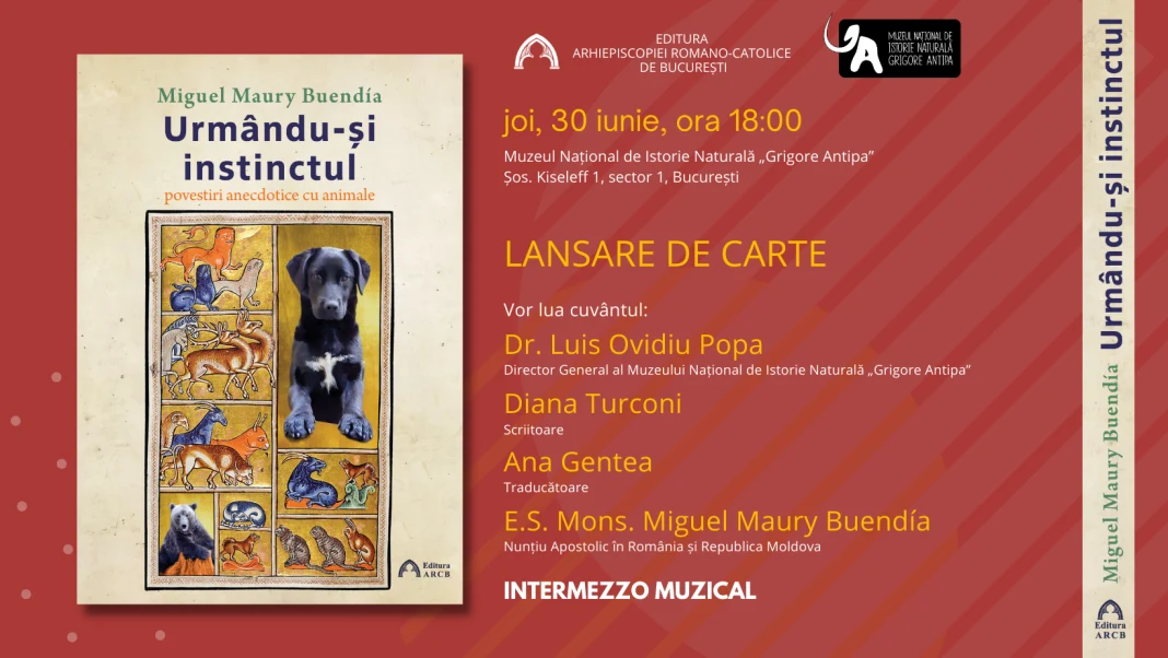 Lansare de carte Urmandu-si instinctul