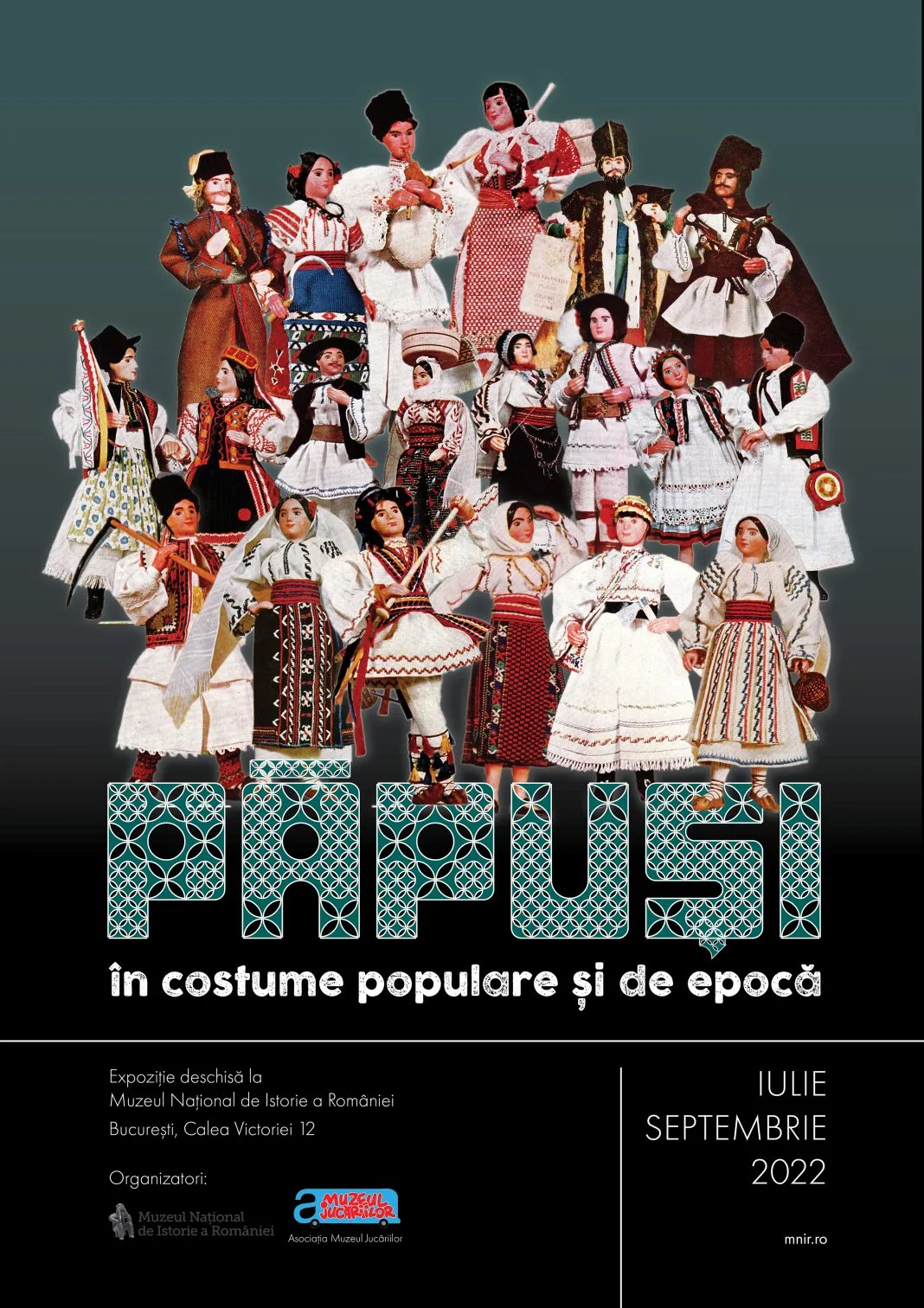 Afis_Expo_Papusi in costume populare si de epoca