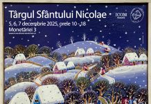 TÂRGUL SFÂNTULUI NICOLAE, 5 – 7 decembrie 2025, între orele 10:00 și 18:00, la Muzeul Național al Țăranului Român