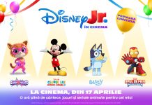 DISNEY JR. ÎN CINEMA REVINE ÎN ROMÂNIA